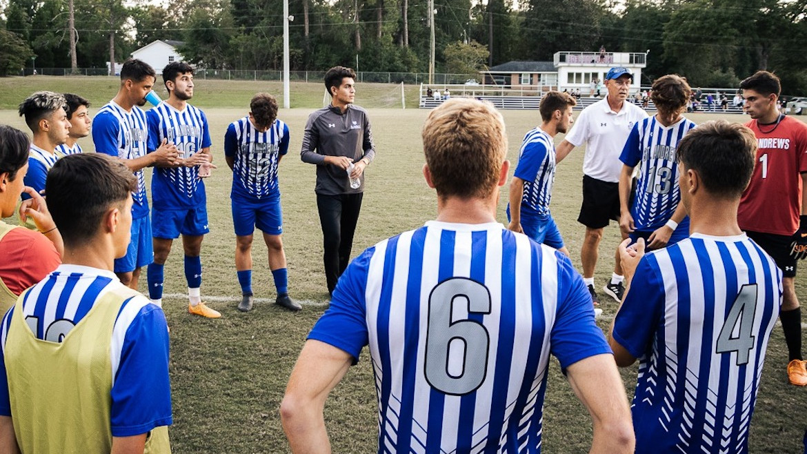 Knights draw Reinhardt Eagles 0-0 and Take first place in AAC