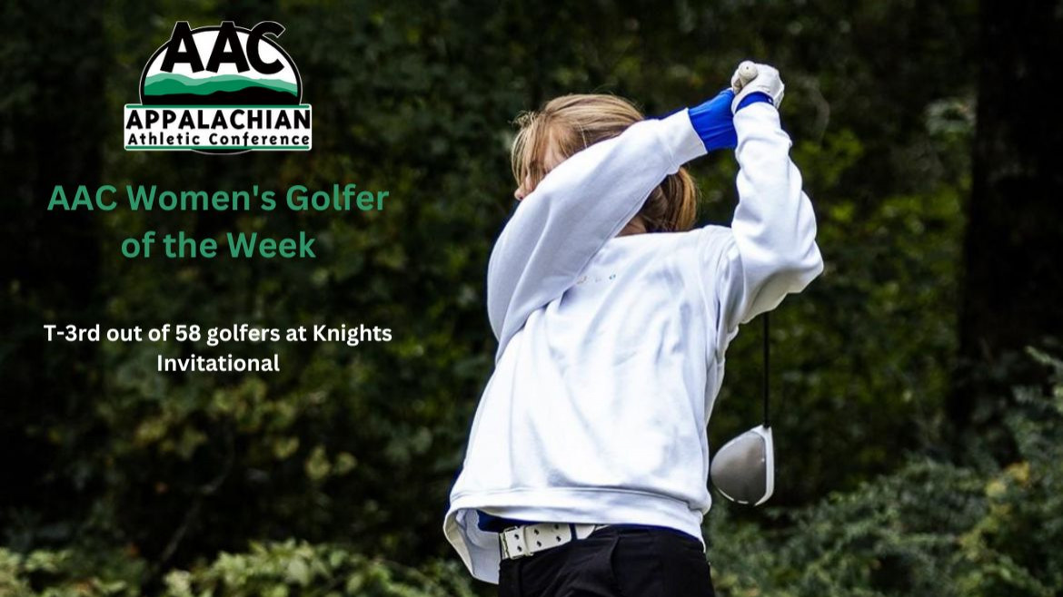 Erica Boyd wins Women's Golfer of the Week for Performance at Knights Invitational
