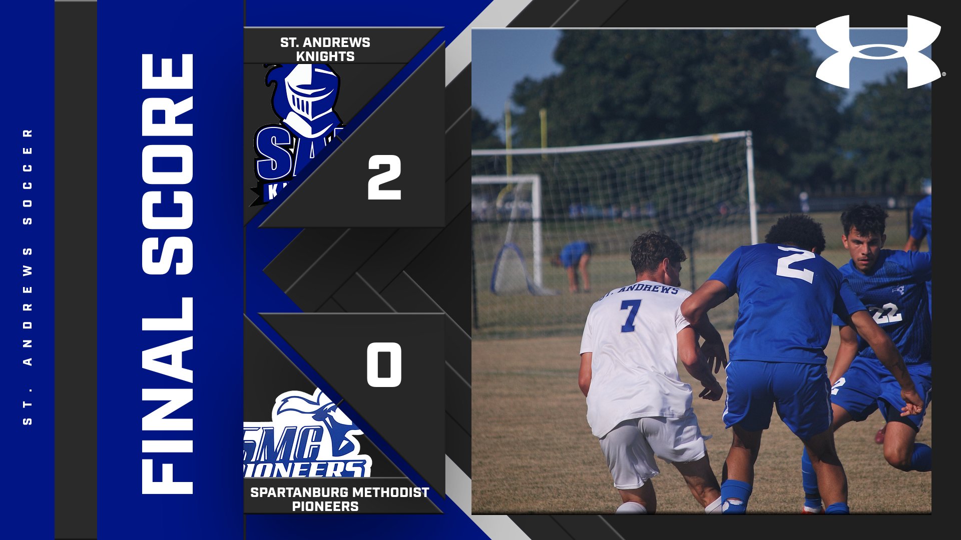 St. Andrews Knights Triumph 2-0 Over Spartanburg Methodist Pioneers