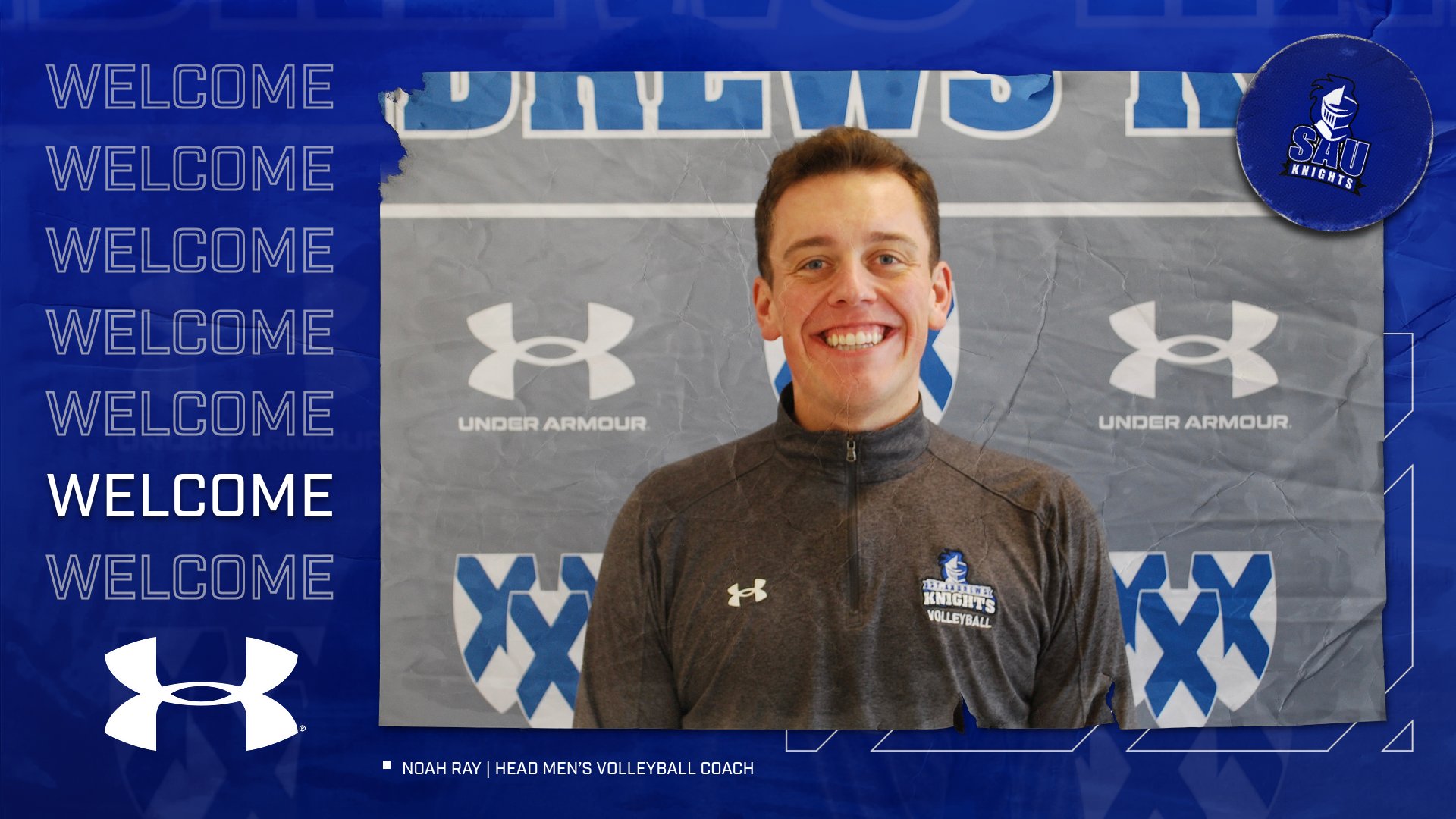 St. Andrews Welcomes Noah Ray as Men's Volleyball Head Coach